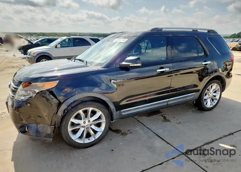 2013 Ford Explorer Limited z USA, uszkodzony, nr VIN 1FM5K7F88DGA92781